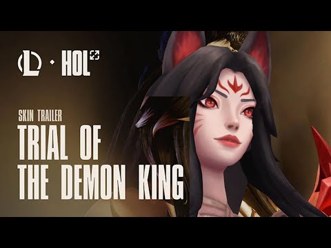 Trial of the Demon King | Immortalized Legend Ahri Skin Trailer - League of Legends (Model Edition)