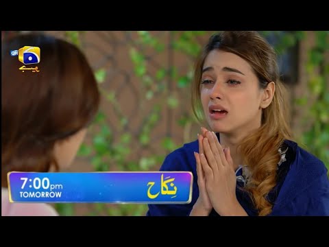 Nikah Episode 85 Teaser || Nikah Episode 85 Promo || HAR PAL GEO TV Drama