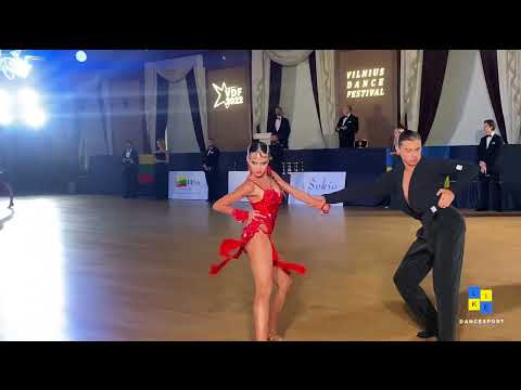 Vilnius Dance Festival 2022 | Youth U19 | Final Cha-Cha