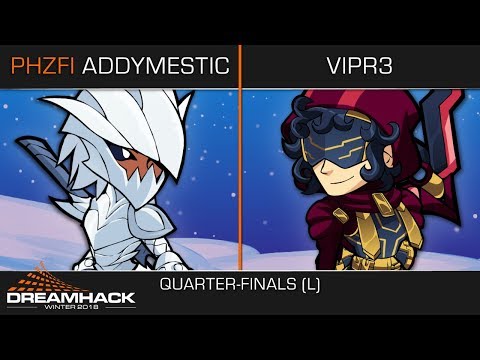 Addymestic vs VipR3 - Quarter-Finals (L) - DreamHack Winter 1v1 Top 8