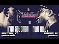 IRON SOLOMON VS RUM NITTY SMACK URL RAP BATTLE URLTV