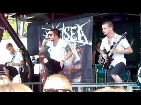 Chelsea Grin - Sonnet of The Wretched - Warped Tour 2012 - Pittsburgh, PA
