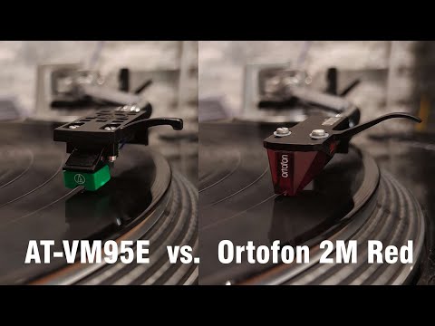 Audio Technica AT-95E vs. Ortofon 2M Red