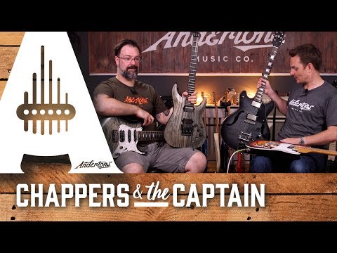 Schecter Guitars - New For 2017 & We Love Em!! - Chappers & The Captain