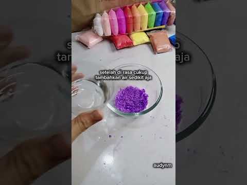 Cara mencairkan sabun batang untuk slime #reels #youtubeshorts #clay #relaxing
