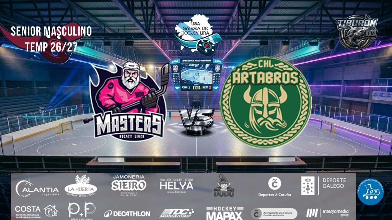 MASTERS HOCKEY LIÑA vs CHL ARTABROS GREEN