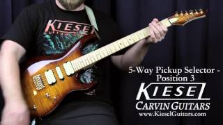 Video thumbnail for Rock Edition - Kiesel Guitars Lithium Pickups Demo by Kiesel Guitars