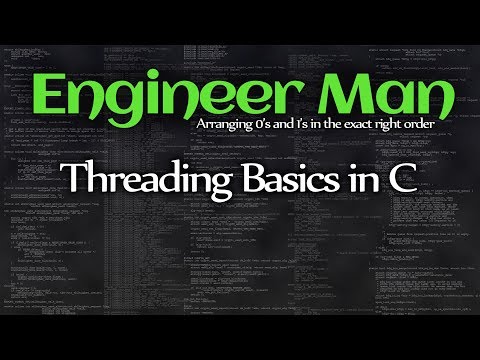 Threading Basics in C