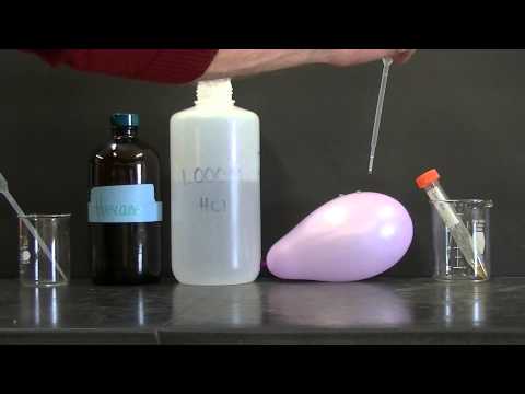 Why balloons pop when squirted with an orange peel.