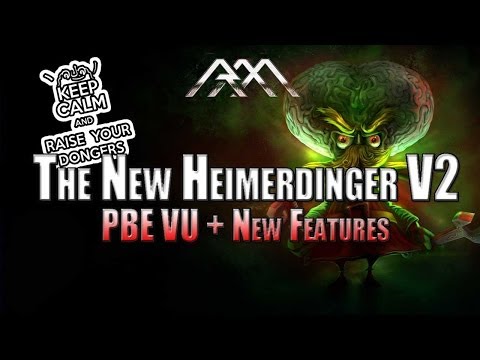 New Heimerdinger - VU + New Features - League of Legends