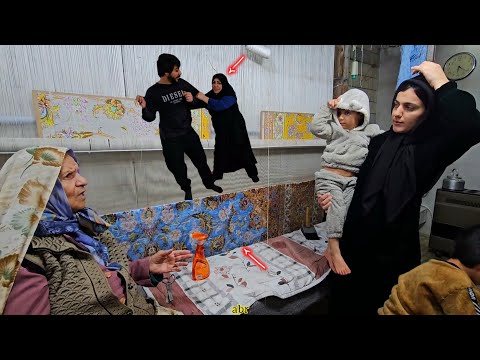 A pure sequence from the most precious art of handmade carpets; to a fight between mother and son