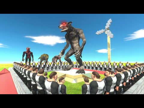 100X Slow mo vs every unit - Animal Revolt Battle Simulator