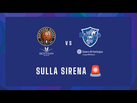 🚨 Sulla sirena: Bertram Yachts Derthona Tortona 🆚 Banco di Sardegna Sassari