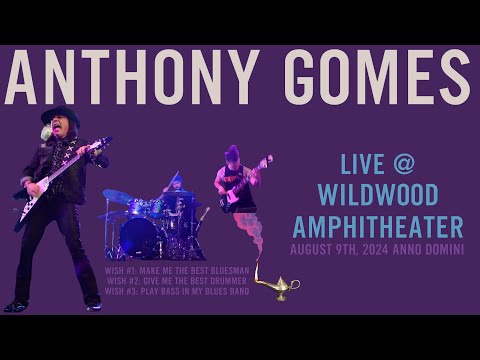 🤠 Anthony Gomes 🇨🇦 🎸 LIVE @ Wildwood Amphitheater 🎶 Southern Blues Rock music 🎵 Love Sweet Love ❤️🍯🤍