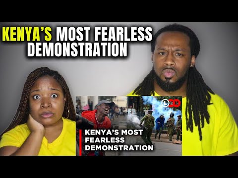 🇰🇪 American Couple Reacts "Inside Kenya’s MOST FEARLESS Demonstration Led by Gen Zs"