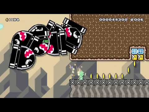 Super Star Sprint (20sec) by The P King - Super Mario Maker 2 - No Commentary 1by