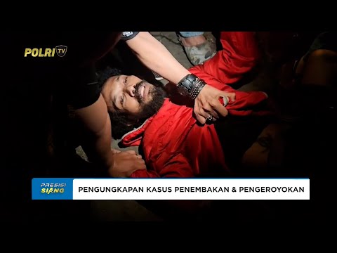 SUBDIT JATANRAS PMJ RINGKUS PELAKU PENEMBAKAN PENGACARA WA SAAT BENTROK DI LAHAN KOSONG