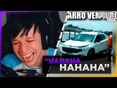 ARUAN REAGE A AVALIAÇÃO DA ZUEIRA #11 - FIAT TORO (ZUEIRA INSANA) - Cortes do Aruan