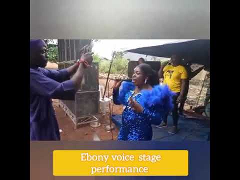 ebony voice on stage performance