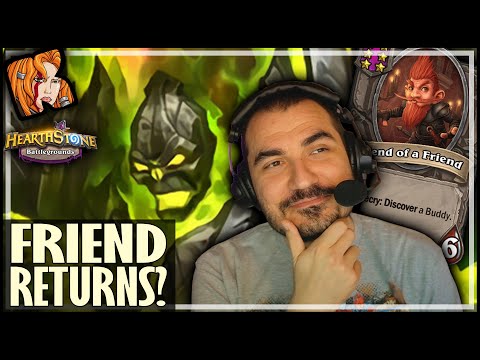 TICKATUS = FRIEND OF A FRIEND! - Hearthstone Battlegrounds