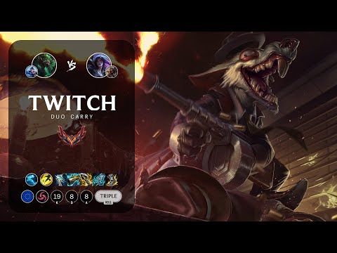Twitch ADC vs Kai'Sa - EUW Grandmaster Patch 12.22