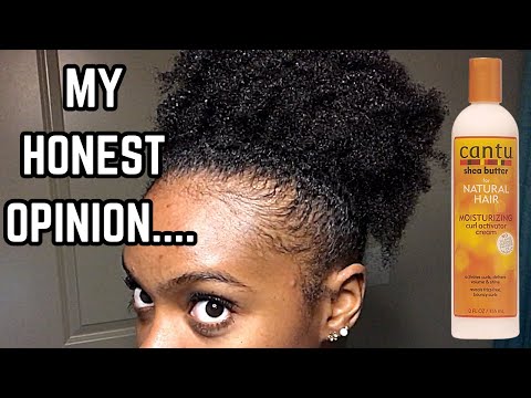 CANTU CURL ACTIVATOR CREAM TWIST OUT FOR TYPE 4 HAIR!