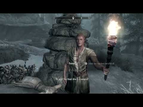 Lets Play Skyrim!! Episode 187: Laid to Rest Skyrim Anniversary Edition #skyrim