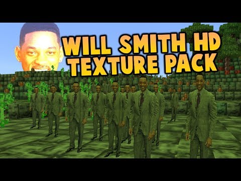 Minecraft HD + Will Smith Texture Pack!
