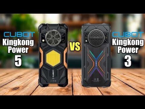 Cubot KingKong Power 5 VS Cubot KingKong Power 3