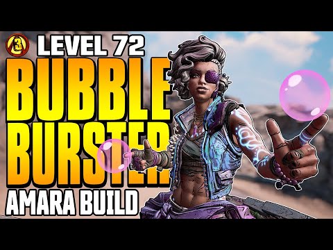 Borderlands 3 | BUBBLE BURSTER AMARA BUILD Level 72 Mayhem 10