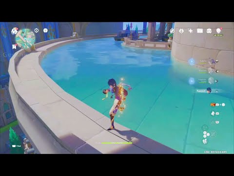 Oh no! Kaeya can't ice bridge in Fontaine! (Genshin Impact)