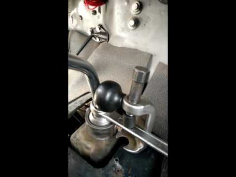 NP435 Shifter Install F250 1970