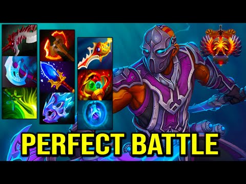 EXTREMELY BATTLE  [ Anti Mage ] INSANE STRONG CARRY BUILD - LATE GAEM TEAM FIGHT