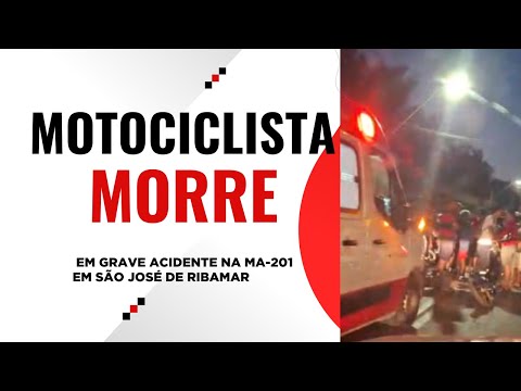 Motociclista Morre em Grave Acidente na MA-201 em São José de Ribamar | Yan Patrick, 24 anos