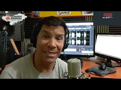 Curso de locución voice over - cupo #gratis.