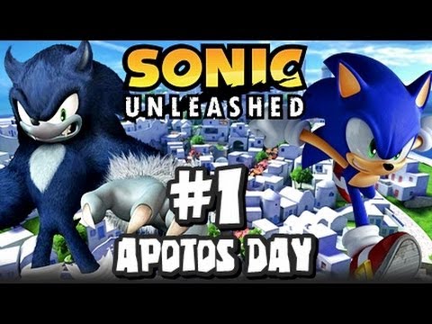 Sonic Unleashed (360/PS3) - (1080p) Part 1 - Opening & Apotos Day