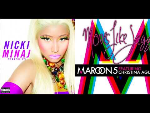 Mashup - Starships vs Moves Like Jagger