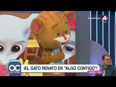 Algo Contigo - El Gato Renato irrumpió en Algo Contigo a puro baile