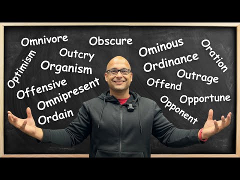 50 Words in 5 Minutes - 'O' Intermediate Vocabulary Booster by Anmol Sir | MAA TUTORIAL #vocabulary