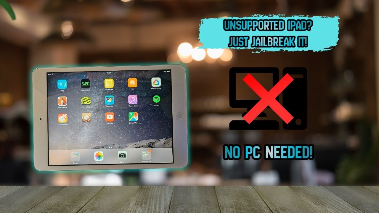 Do NOT Throw Away Your Old Unsupported iPad... Jailbreak It! (NO PC NEEDED)