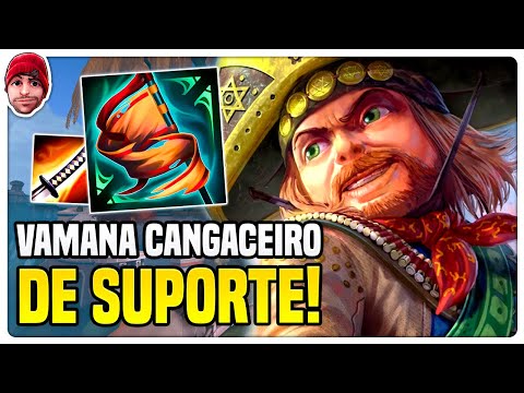 VAMANA CANGACEIRO SENDO O SUPORTE? VAMANA SUPORTE - Conquista
