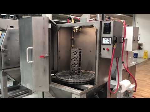 VHT Gladiator: Automated Blasting Parts Processor & Parts Washer - Vapor Honing Technologies
