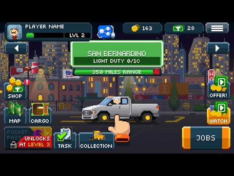 Pocket Trucks: Route Evolution Gameplay Video for Android - YouTube
