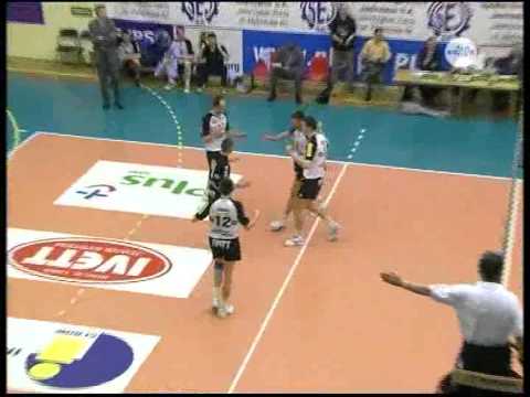 Jastrzębie Borynia - AZS Częstochowa Tie-break - Mecz Półfinałowy - Plus Liga 2003/2004