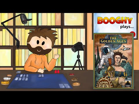 Booghy plays... The Golden Ages(2p, Rules, Playthrough, Review)