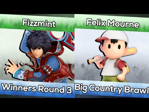 Fizzmint (Shulk) vs. Felix Mourne (Ness) - Big Country Brawl - Smash Ultimate WR3