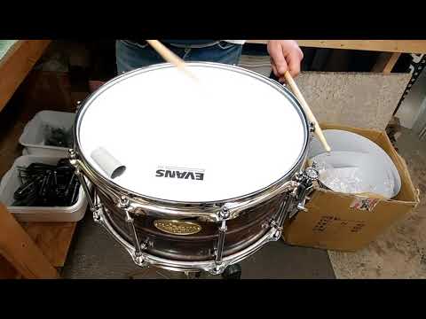 Udrum 6.5x14" Aged Copper Shell 2021 Aged Copper image 5