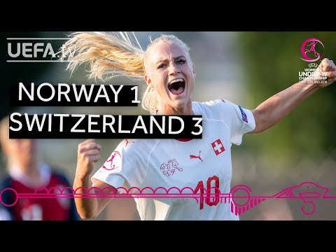 #WU19EURO highlights: Norway 1-3 Switzerland