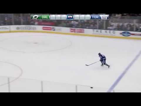 Tyler Bozak Shootout goal vs DAL 03-14-2018
