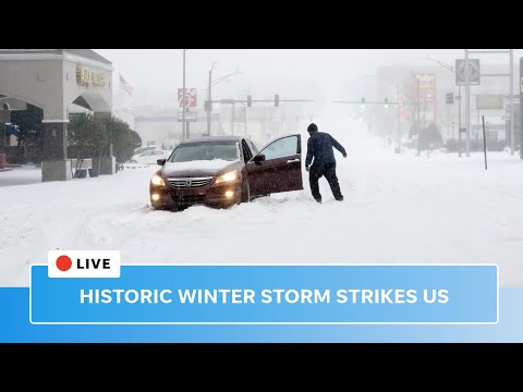 Winter storm blankets US as powerful mix of ice, snow strikes